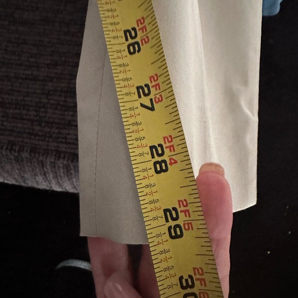 NWT Peserico Flat Front Cotton Twill Pants ~ 40 ~ Made in Italy Sz 8 - Picture 7 of 9